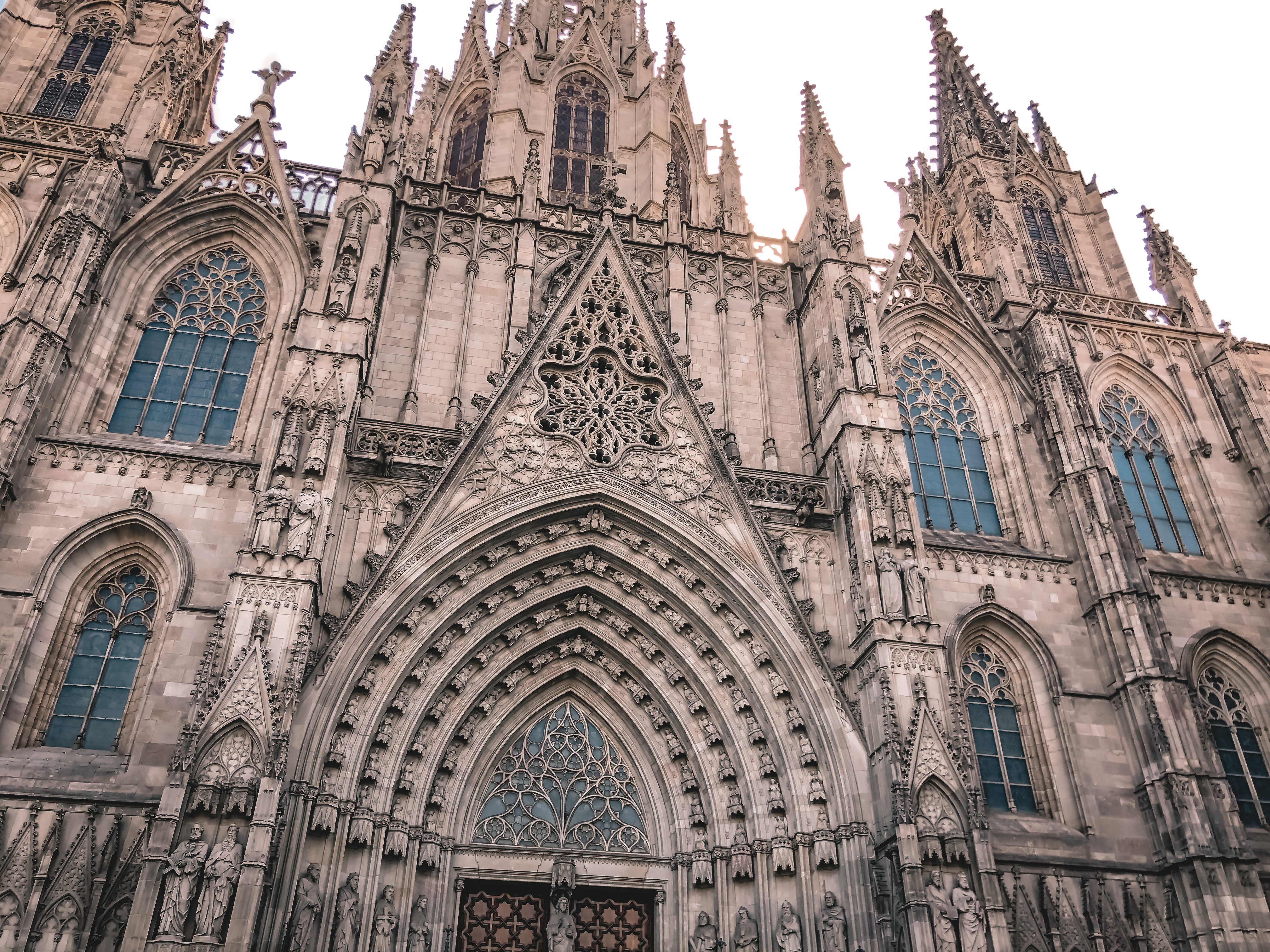 Gothic architecture of Barcelona Cathedral