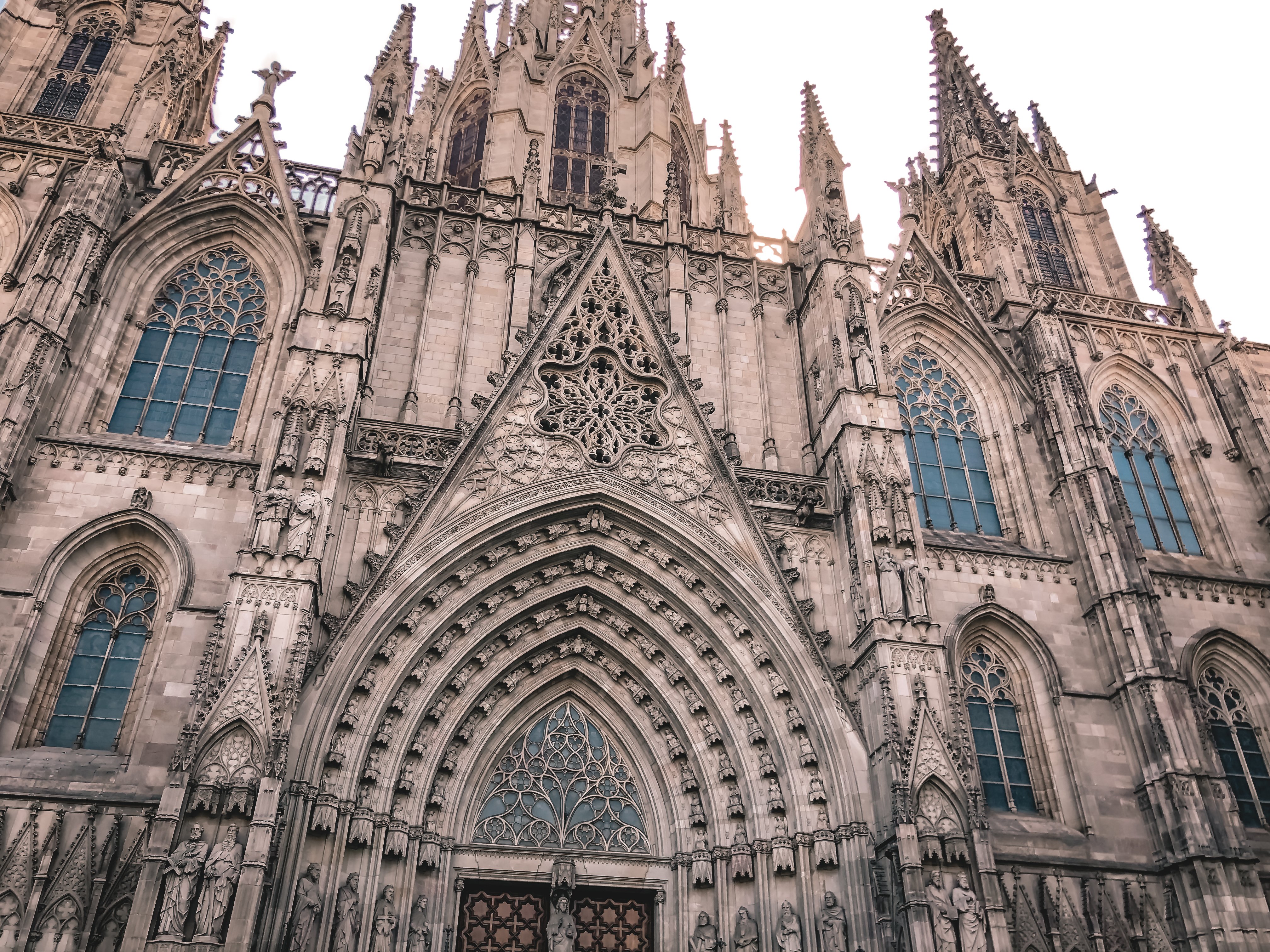 Gothic architecture of Barcelona Cathedral