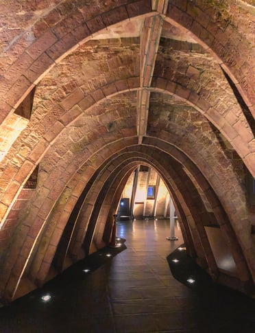 Casa Mila's whale attic 