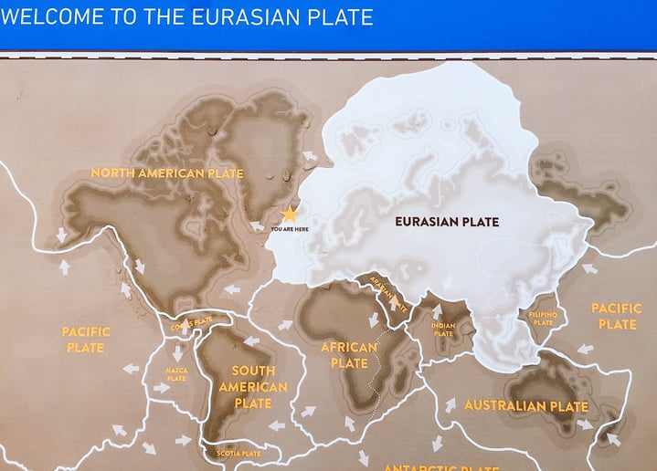 Map of Bridge Between Continents location