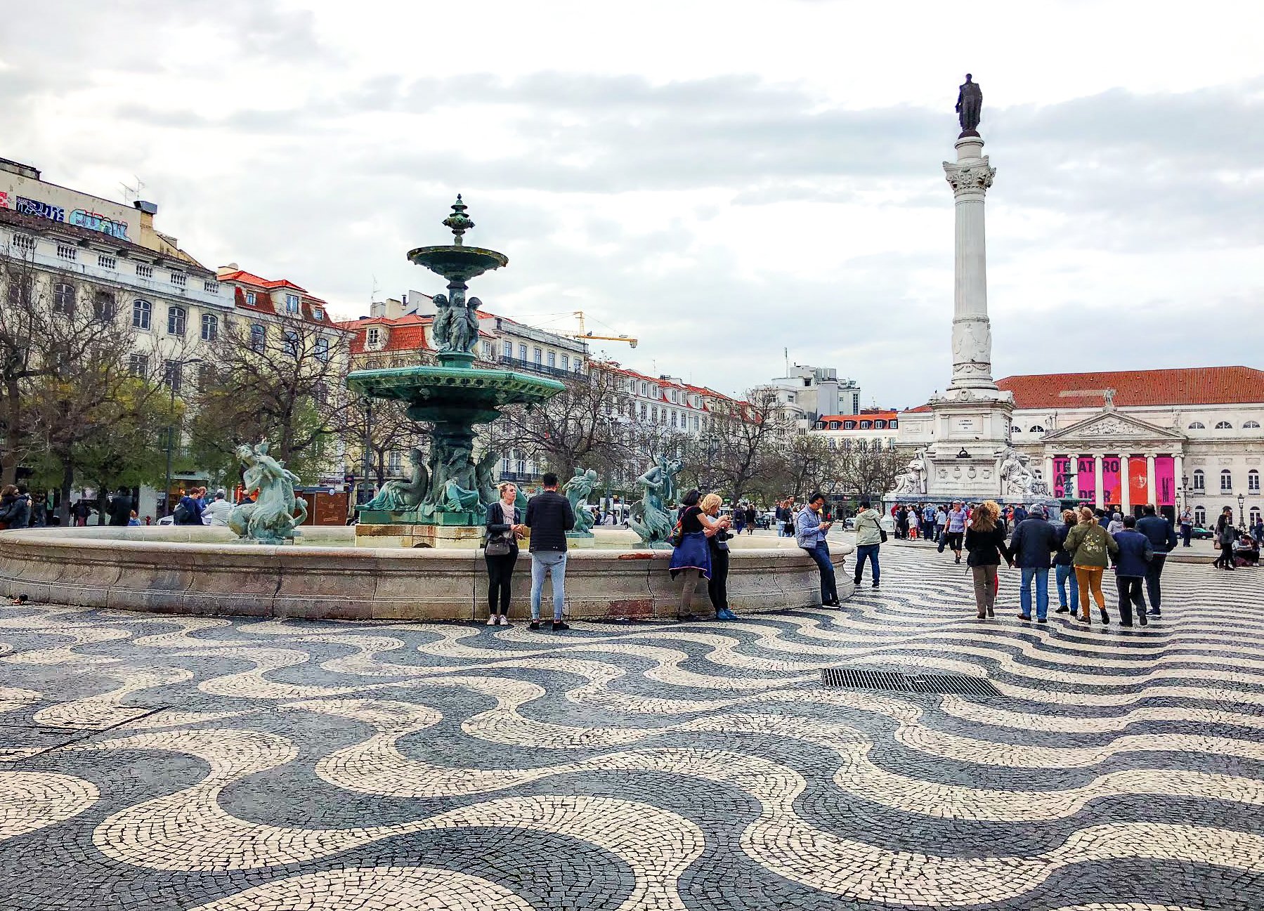 Muslim-travel-guide-Lisbon-Portugal-what-to-do-Rossio-Square