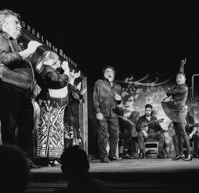 Flameno dancers at Corral de la Moreria Madrid