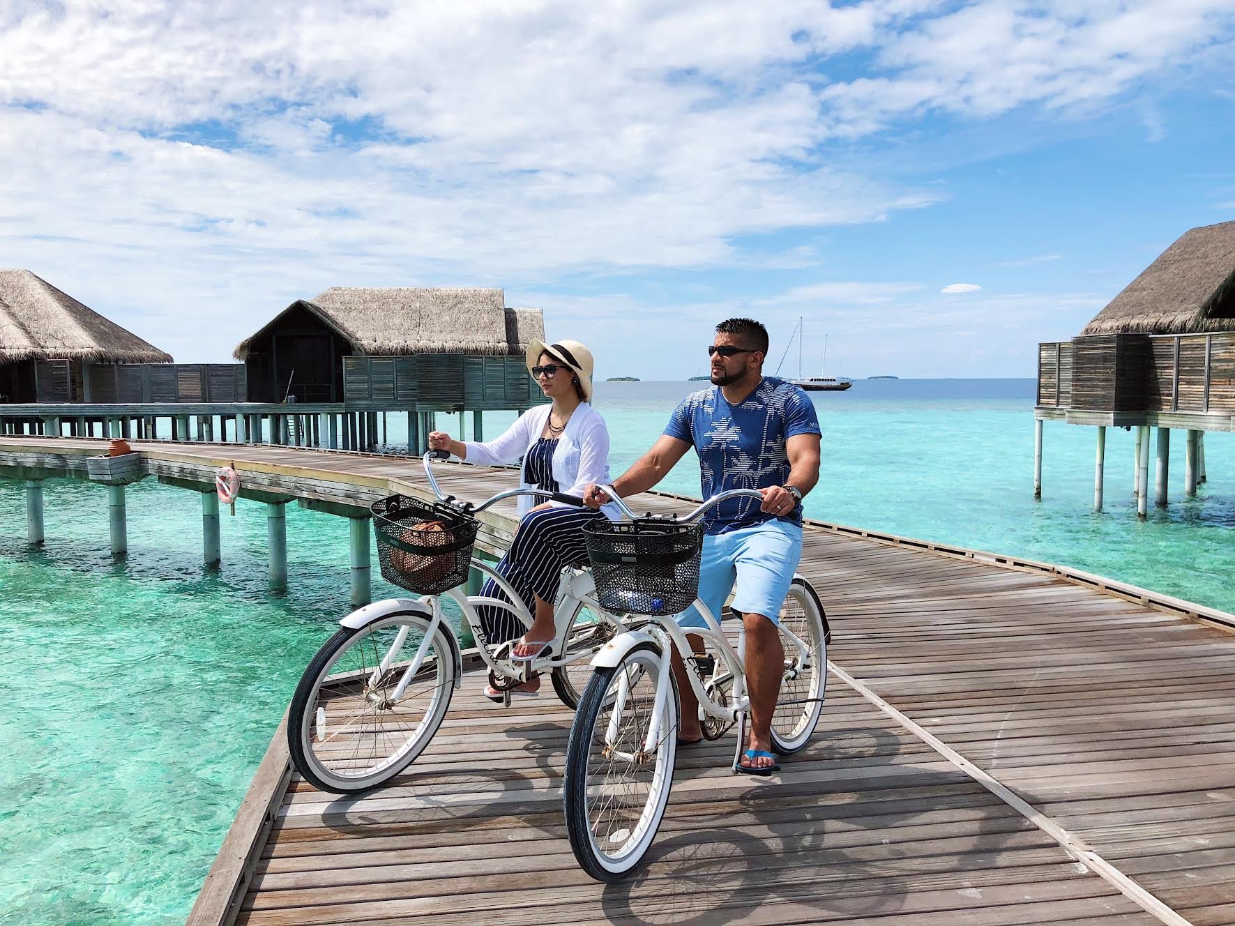 Muslim-travel-blog-halal-travel-guide-Maldives-biking