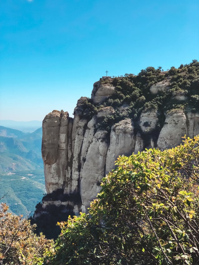 St. Michael's cross on Montserrat