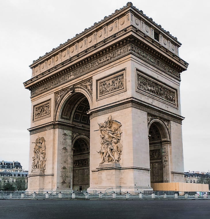 Architecture of Arc de Triomphe 
