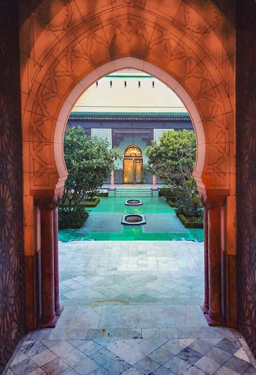 Grand Mosque of Paris archway