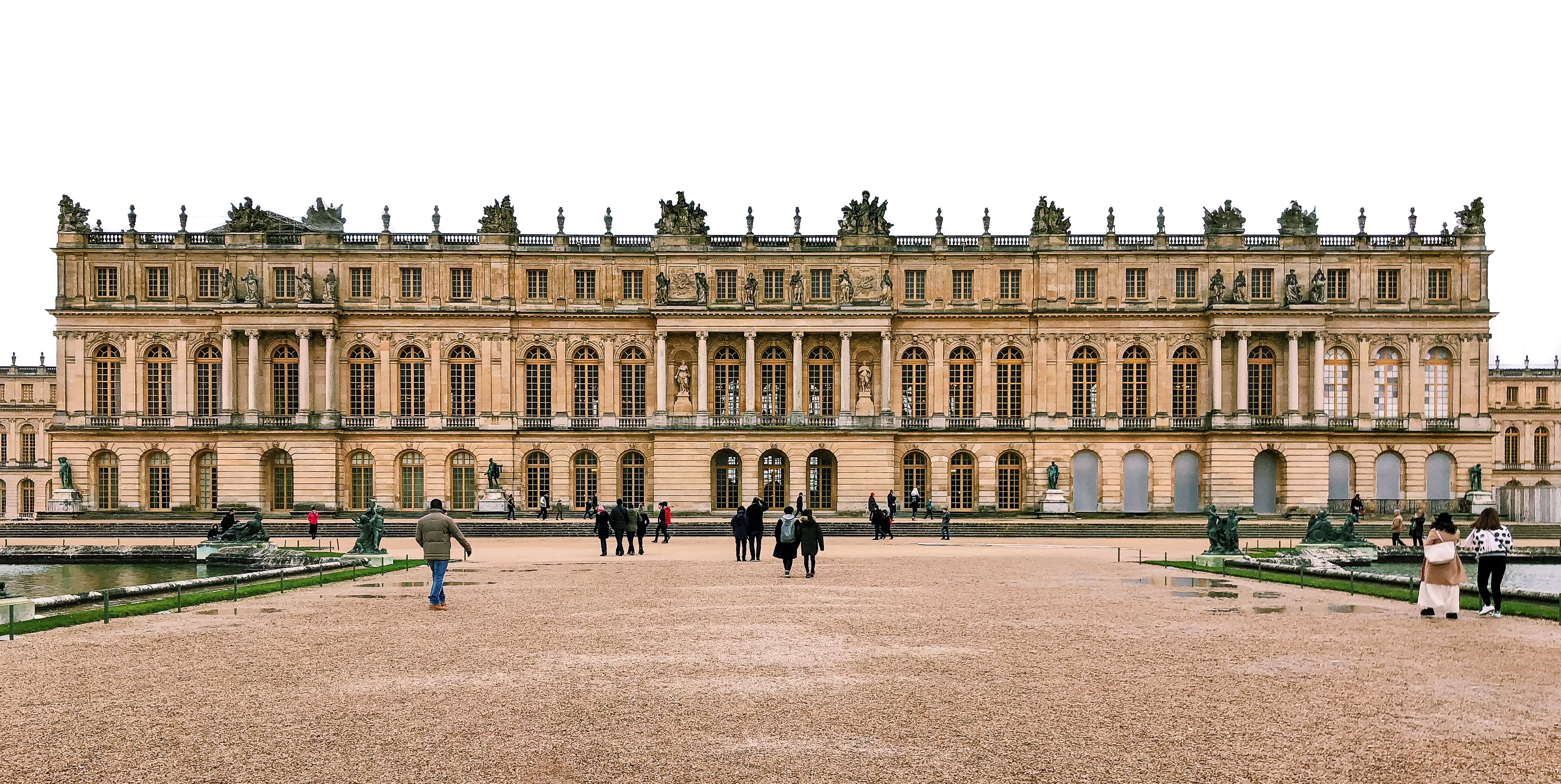 Exterior of Palace of Versailles