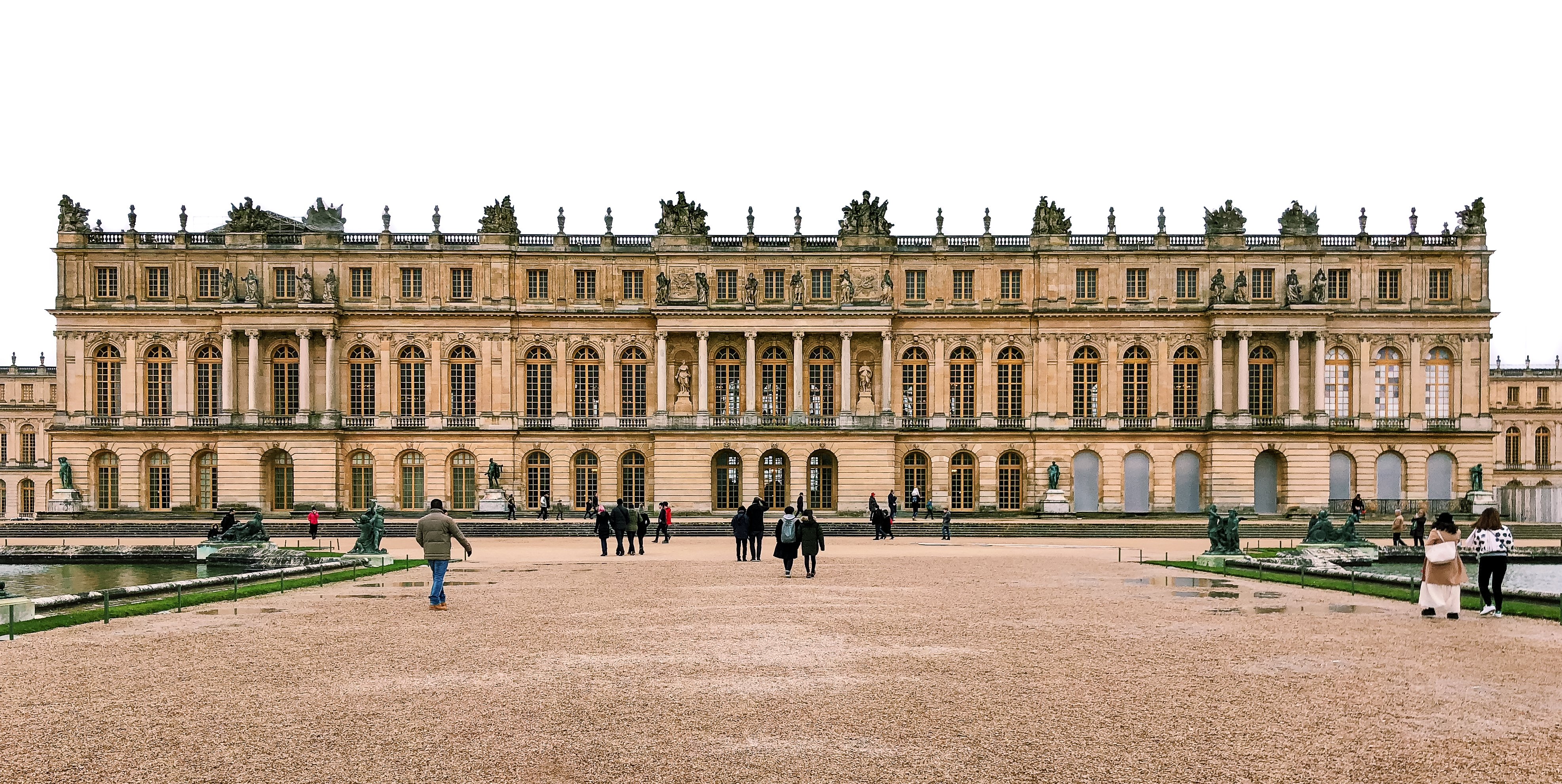 Exterior of Palace of Versailles