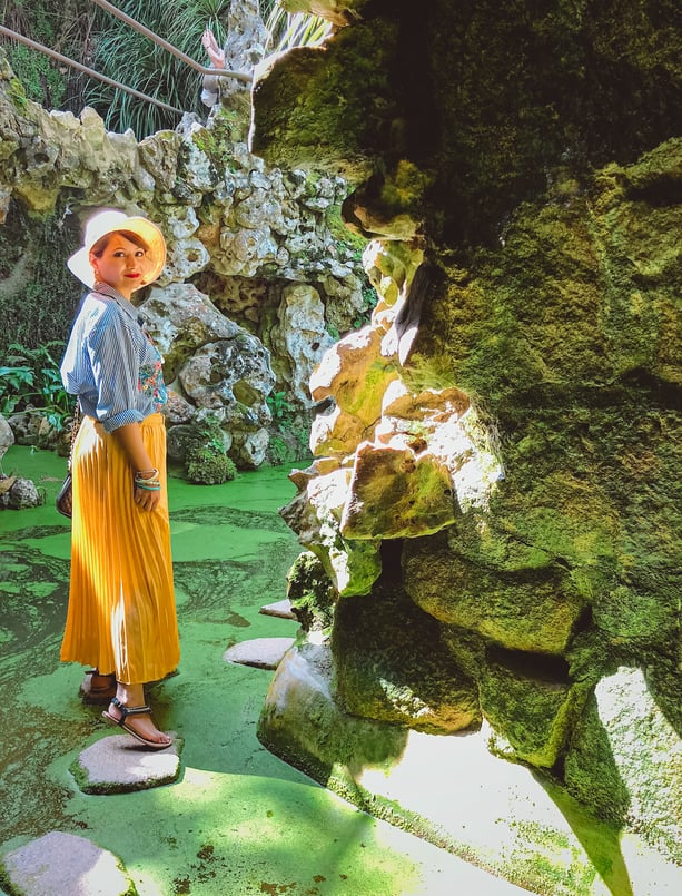 Muslim-travel-guide-Sintra-Portugal-Quinta-da-Regaleira-garden-water-caves