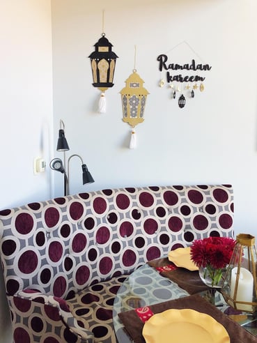 Ramadan-decorations-table-setup